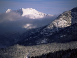 Looking West from the Top of Whistler  Whistler  British Columbia  Canada  North America