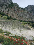 Theatre  Delphi  Unesco World Heritage Site  Greece  Europe