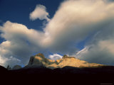Los Cuernos Del Paine  from Valle Frances  Torres Del Paine National Park  Chile  South America