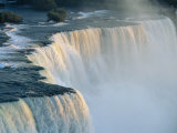 The American Falls at the Niagara Falls  New York State  USA