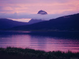 Midnight Sun at Nesna  Norway  Scandinavia  Europe