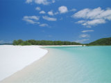 Whitehaven Beach on the East Coast  Whitsunday Island  Queensland  Australia