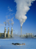 Geo Thermal Power Plant in Svartsengi (Black Field) Area  Iceland