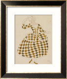 "Costume Design for Columbine, from Sleeping Beauty, 1921" Pre-made-framed Framed Giclee Print