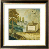 A Mourning Woman by the Tombstone of Joseph Fox  American  1820