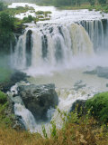 The Blue Nile  Waterfalls Near Lake Tana  Abyssinian Highlands  Gondor Region  Ethiopia  Africa