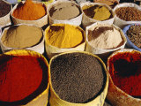 Sacks of Spices  Ouarzazate Market  Morocco  North Africa