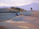 Landscape Near Pienza  Siena Province  Tuscany  Italy