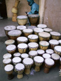 Marche Des Artisans (Artisans Market)  Djembe  Bamako  Mali  Africa