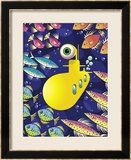 Submarine Surrounded by Fish