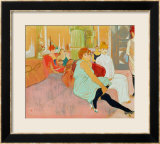 In the Salon at the Rue des Moulins  1894
