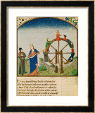 Boethius with Wheel of Fortune  from "De Consolatione Philosophiae"  Translated by Jean de Meung