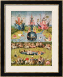 The Garden of Earthly Delights: Allegory of Luxury  Central Panel of Triptych  circa 1500