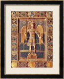Enamelled Plaque Depicting the Archangel Michael
