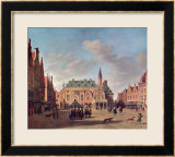 View of the Grote Markt in Haarlem