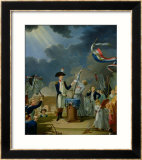 The Oath of Lafayette at the Festival of the Federation  14th July 1790  1791
