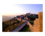 Dusk on Montalcino