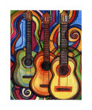 Three Guitars