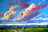 Late Day Clouds over the Divide