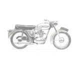BSA Star C15 1958 250cc Classic Motorcycle