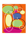 4 of 6 Abstract Art Retro Funk