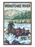 White Water Rafting  Wenatchee River  Washington