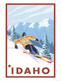 Downhhill Snow Skier  Idaho