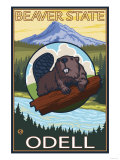 Beaver & Mt Hood  Odell  Oregon