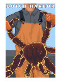 King Crab Fisherman  Dutch Harbor  Alaska