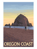 Haystack Rock  Cannon Beach  Oregon