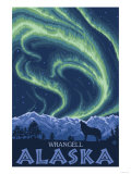 Northern Lights  Wrangell  Alaska