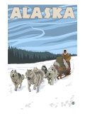 Dogsledding  Alaska