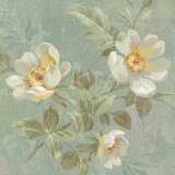 Roses on Blue I