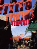 Street in the Souk  Marrakesh (Marrakech)  Morocco  North Africa  Africa