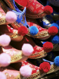 Turkish Slippers  Grand Bazaar (Great Bazaar) (Kapali Carsi)  Istanbul  Turkey  Europe  Eurasia