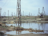 Oil Field  Baku  Azerbaijan  Central Asia  Asia