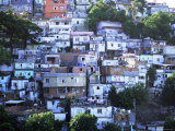 Hillside Favela  Rio De Janeiro  Brazil  South America