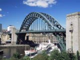 The Tyne Bridge  Newcastle (Newcastle-Upon-Tyne)  Tyne and Wear  England  United Kingdom  Europe