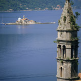 Kotor Bay Seen from Perast  Montenegro  Europe