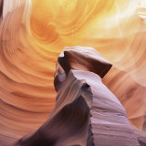 Pillar of Stone in Thin Lizy Canyon  a Slot Canyon  Arizona  USA