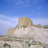 12th Century Crusader Castle in Biblical Land of Moab  Kerak  Jordan  Middle East
