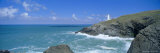 Trevose Lighthouse and Trevose Head  North Cornwall  England  UK
