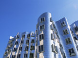 The Neuer Zollhof Building by Frank Gehry  Nord Rhine-Westphalia  Germany
