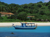 Fishing Boat at Praia Da Conceicao  Pernambuco  Brazil