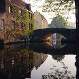 Canal Reflections  Bruges  Belgium