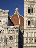 Christian Cathedral  the Duomo and Bell Tower (Campanile)  Florence  Tuscany  Italy