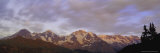 Sunset Over the Eiger  Monch and Jungfrau Mountains  Bernese Oberland  Swiss Alps  Switzerland
