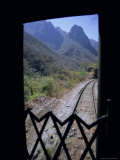 Train and Railway  Copper Canyon  Sierra Tarahumara  Chihuahua  Mexico