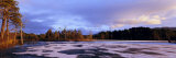Panoramic View  Loch Mallachie  Speyside  Scotland  UK  Europe