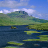 Loch Fada and the Storr  Isle of Skye  Highlands Region  Scotland  UK  Europe
